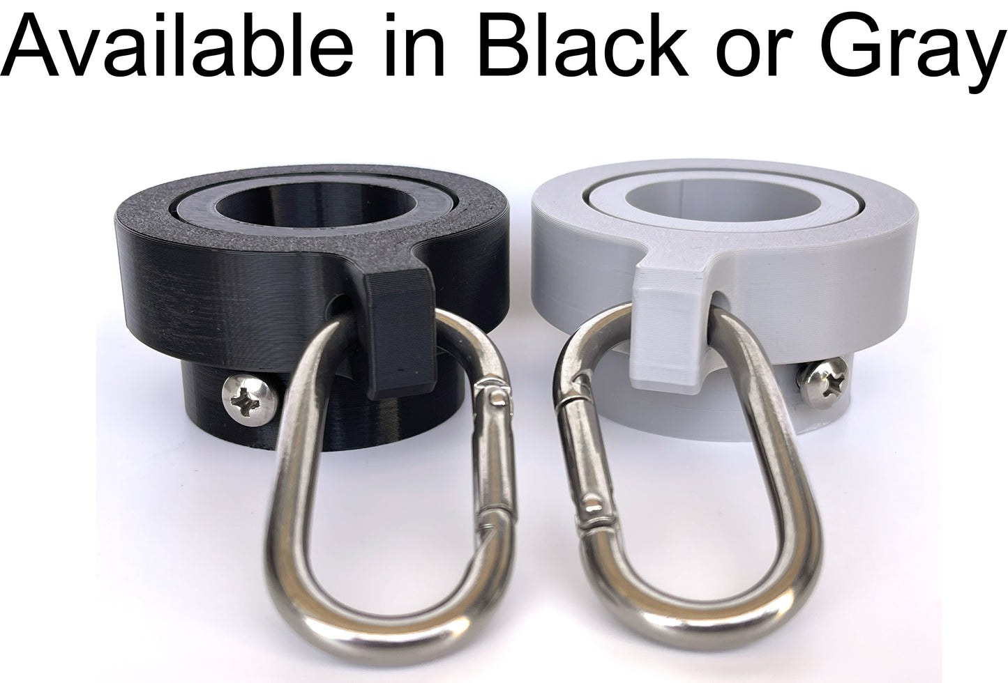Industrial Grade Flagpole Swivels & Rings with Sealed Bearings & Stainless Clips