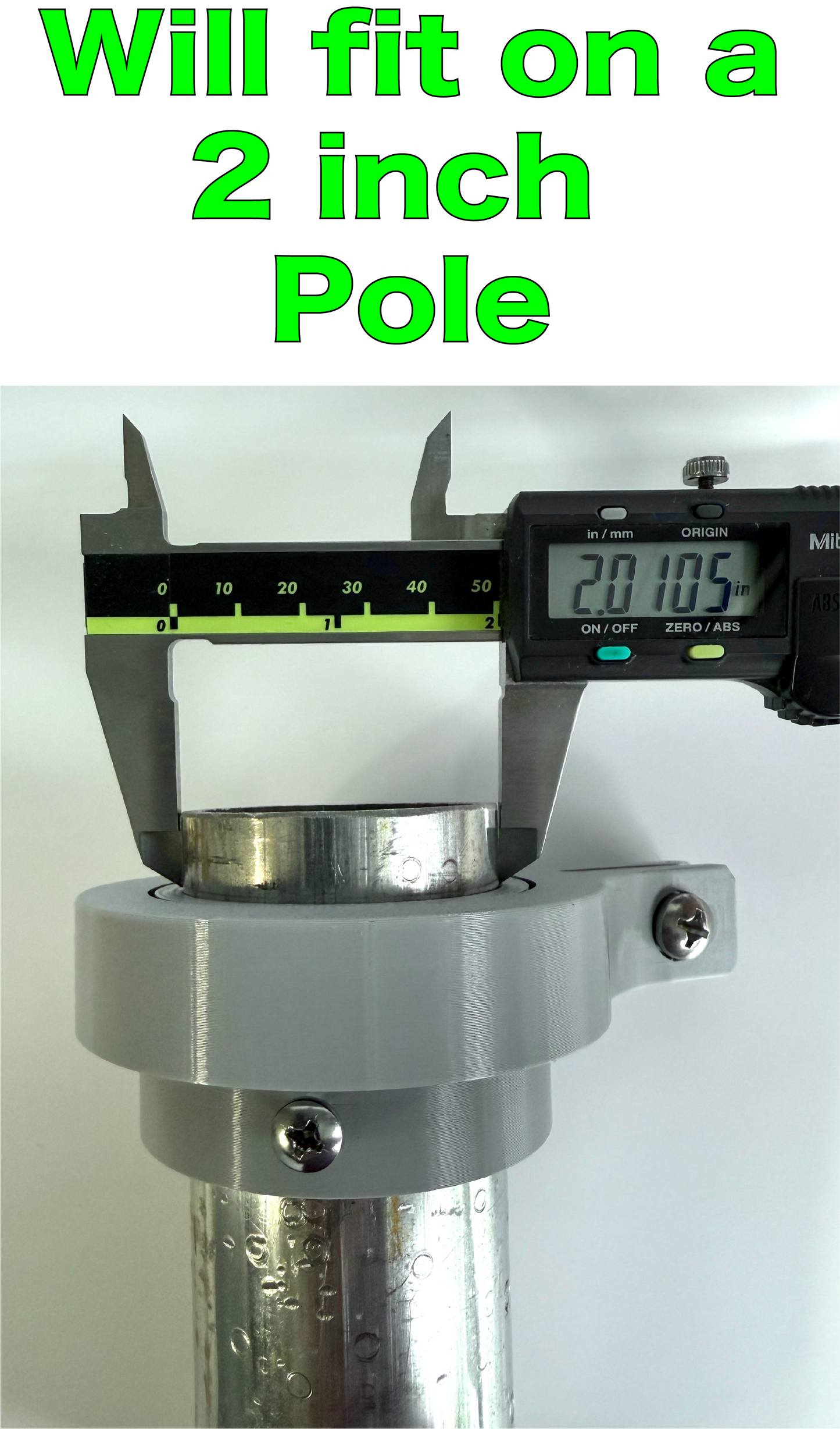 Industrial Grade Flagpole Swivels & Rings with Sealed Bearings -Direct Mount No Clips Needed