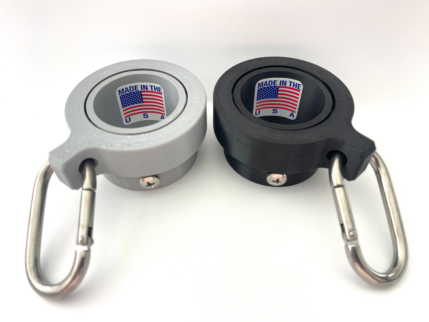 Industrial Grade Flagpole Swivels & Rings with Sealed Bearings & Stainless Clips