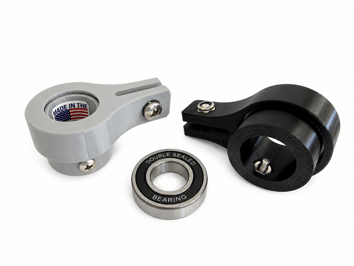Flag Pole Swivel Rings | Direct Mount | Sealed Bearings | 6 Sizes 1/2" to 2"