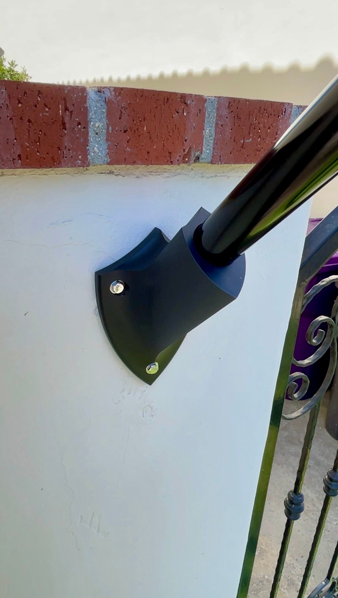 Custom Flag Pole Bracket Mount holder, CNC Machined Solid Metal 1 to 1.5 inch