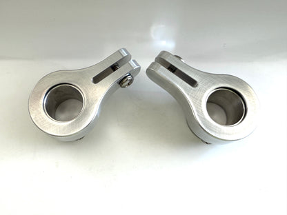 All Metal Industrial Grade Flagpole Swivel Rings with Sealed Bearings -Direct Mount No Clips Needed