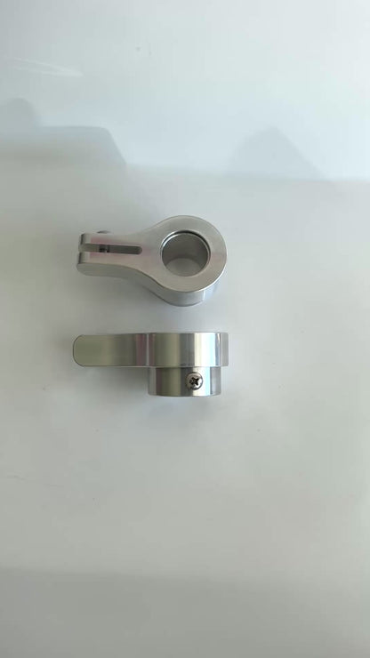 All Metal Industrial Grade Flagpole Swivel Rings with Sealed Bearings -Direct Mount No Clips Needed